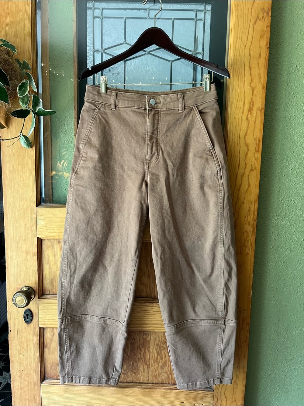 Everlane Utility Barrel Cotton Trousers